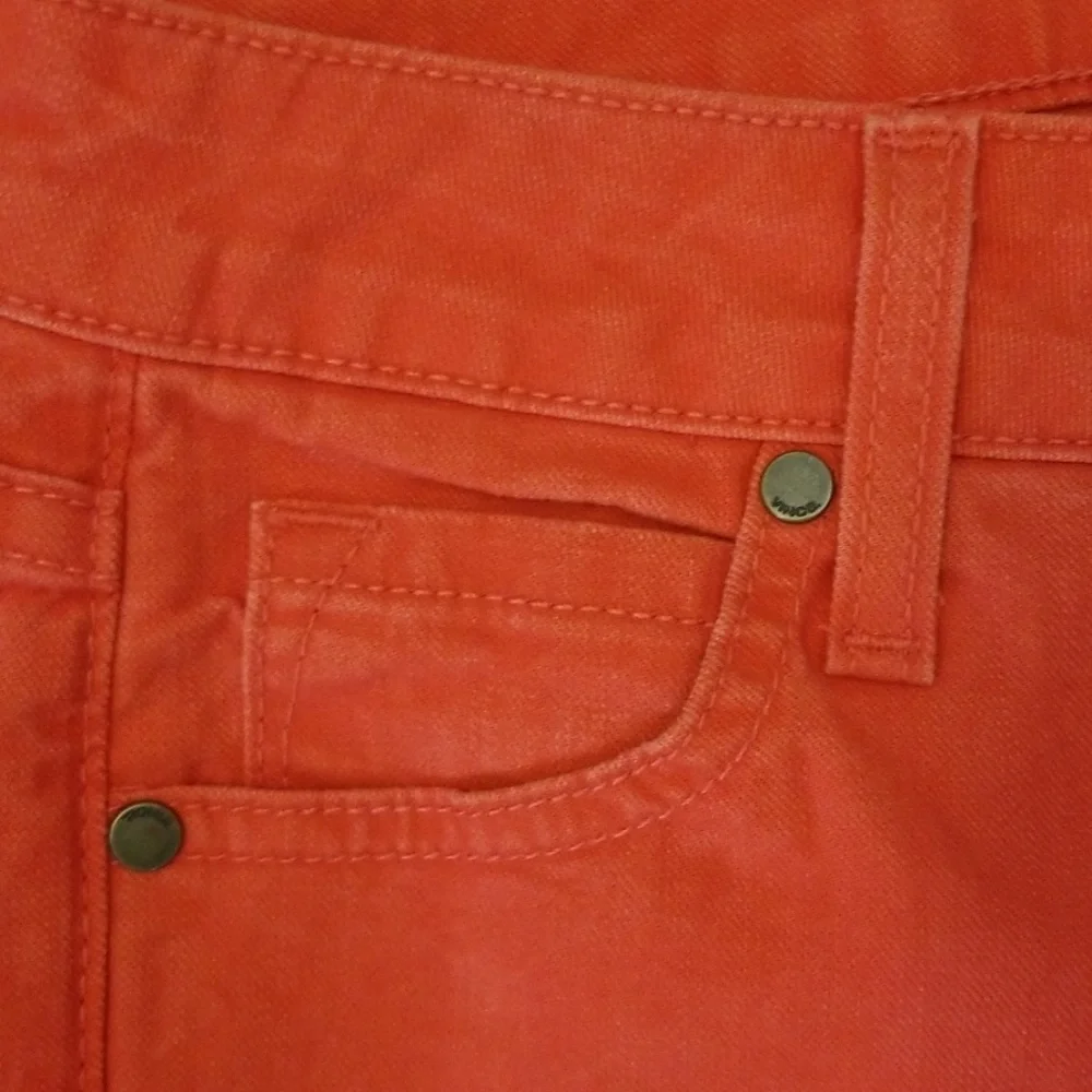 Vince Tomato Skinny Ankle Jeans